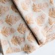 Block-Printed Cotton Tablecloth - Citrus Blush Fashion