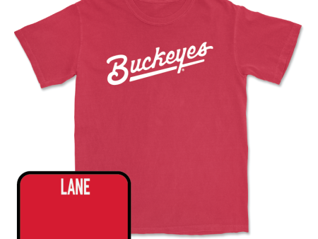 Red Swimming & Diving Script Tee  - Lucas Lane Discount