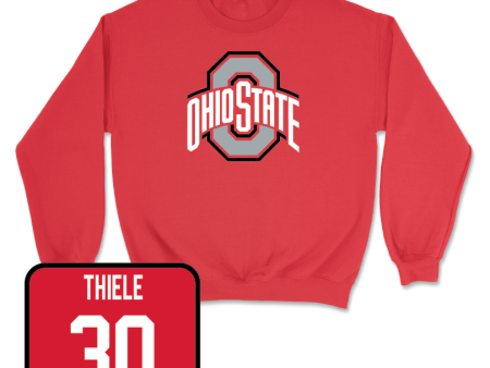 Red Women s Ice Hockey Team Crew - Amanda Thiele Online Sale