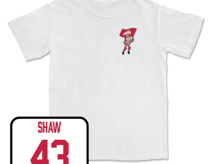 Baseball White Brutus Comfort Colors Tee  - Hunter Shaw Cheap