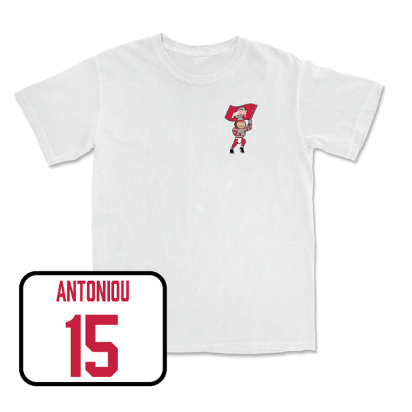 Men s Lacrosse White Brutus Comfort Colors Tee  - Zachary Antoniou Cheap