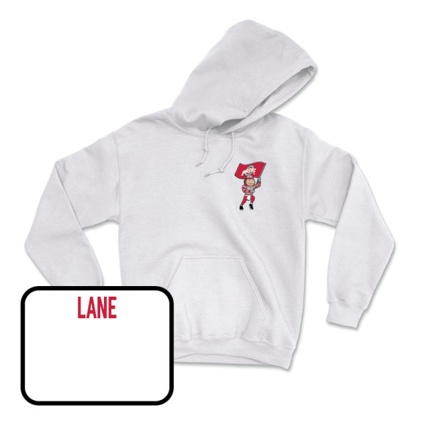 Swimming & Diving White Brutus Hoodie  - Lucas Lane For Sale