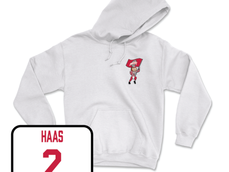 Men s Lacrosse White Brutus Hoodie  - Garrett Haas Online Hot Sale