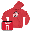 Red Baseball Team Hoodie  - Gavin DeVooght on Sale