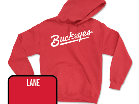 Red Swimming & Diving Script Hoodie  - Lucas Lane Sale