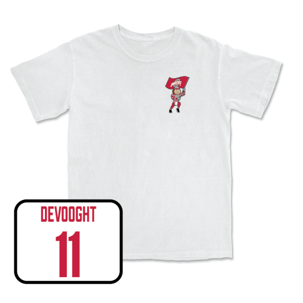 Baseball White Brutus Comfort Colors Tee  - Gavin DeVooght Fashion