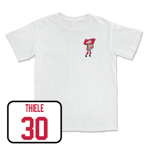 Women s Ice Hockey White Brutus Comfort Colors Tee - Amanda Thiele Supply