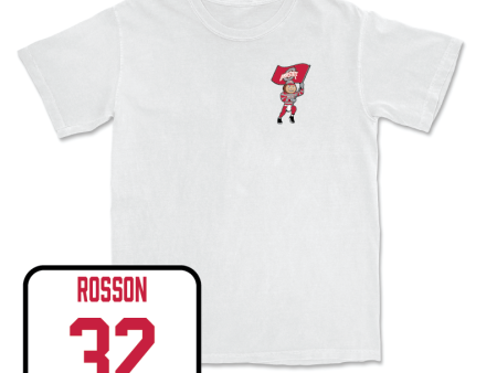 Baseball White Brutus Comfort Colors Tee  - Hunter Rosson Online Hot Sale