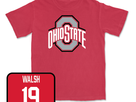 Red Men s Lacrosse Team Tee  - Jackson Walsh For Cheap