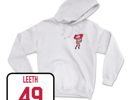 Baseball White Brutus Hoodie  - Isaiah Leeth Online Hot Sale