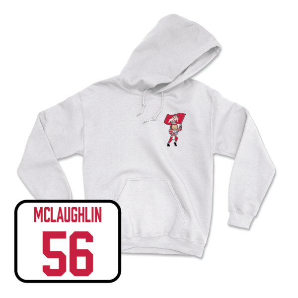 Football White Brutus Hoodie  - Seth McLaughlin Sale