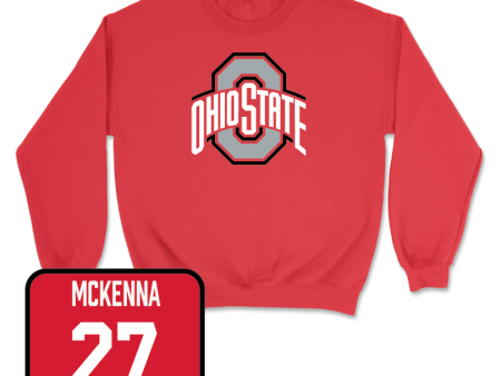 Red Men s Lacrosse Team Crew  - Jack McKenna on Sale