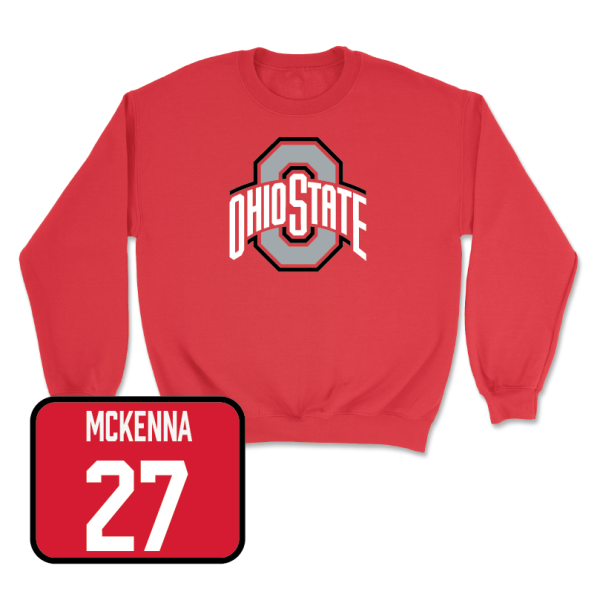 Red Men s Lacrosse Team Crew  - Jack McKenna on Sale