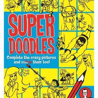 Arcturus: Super Doodles [2016] paperback Online Hot Sale